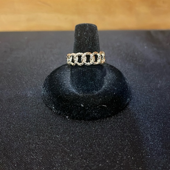 Jewelry - 14K Gold Plated Adjustable Ring